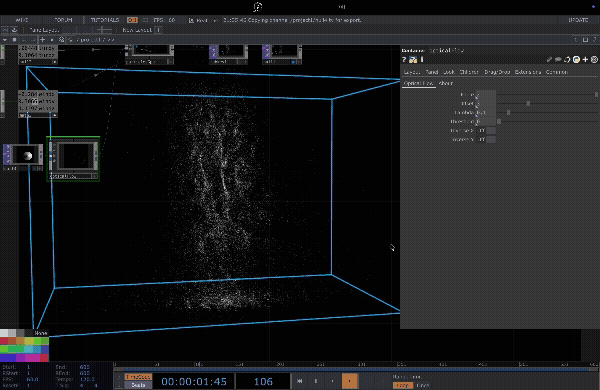 TouchDesigner Waterfall Concept